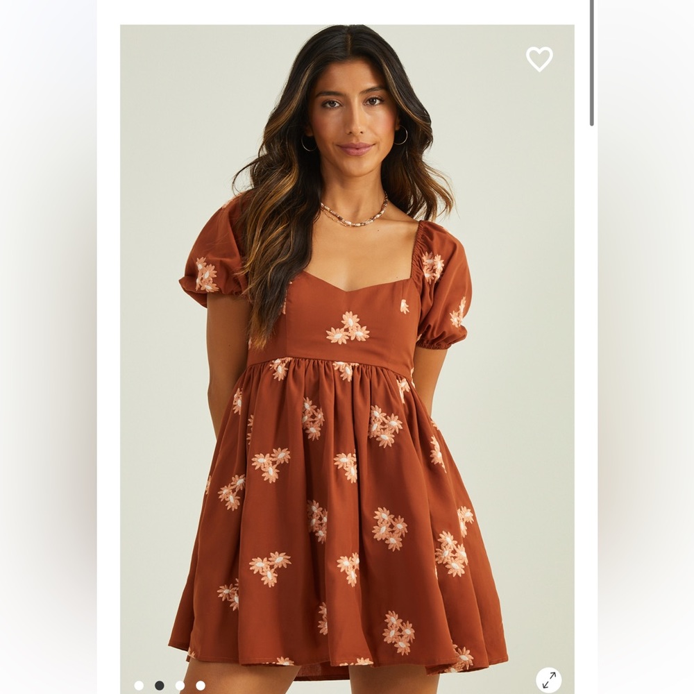 Altar’d State Margot Babydoll Dress